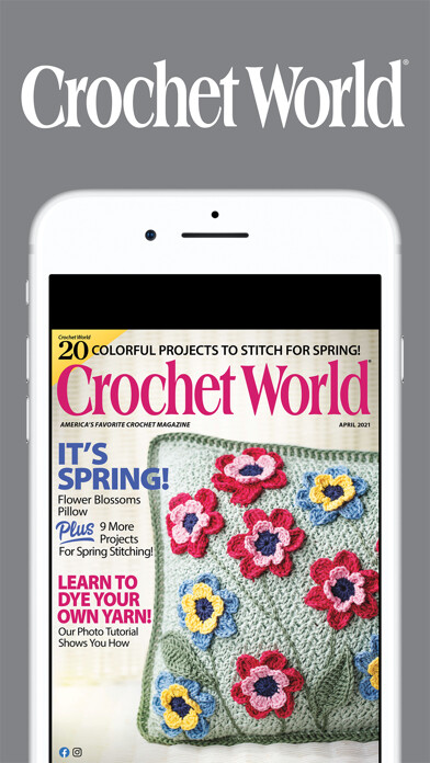 Emulate iPhone app Crochet World using MyAndroid