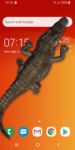 Run android online APK Crocodile in Phone Big Joke from MyAndroid or emulate Crocodile in Phone Big Joke using MyAndroid