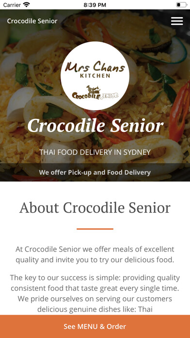 Emulate iPhone app Crocodile Senior Thai using MyAndroid