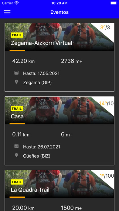 Emulate iPhone app Cronometas Tracking using MyAndroid Emulate iPhone app Cronometas Tracking using MyAndroid