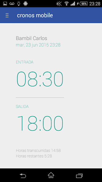 Run android online APK Cronos Registros Mobile from MyAndroid or emulate Cronos Registros Mobile using MyAndroid