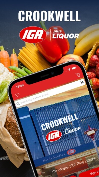 Emulate iPhone app Crookwell IGA Plus Liquor using MyAndroid Emulate iPhone app Crookwell IGA Plus Liquor using MyAndroid