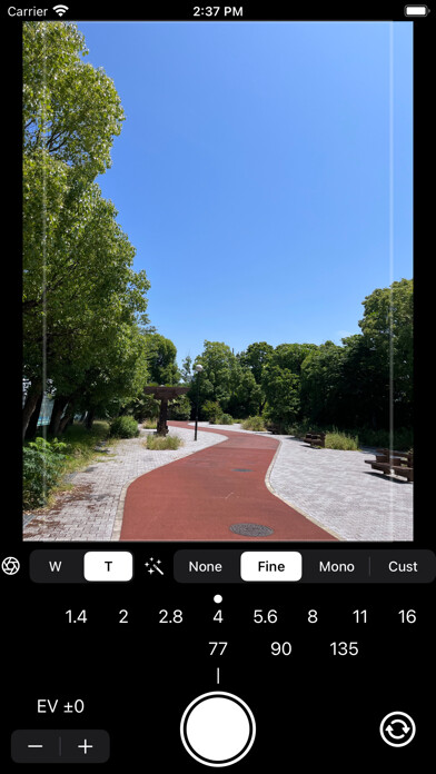 Emulate iPhone app CropCamera - Viewfinder - using MyAndroid Emulate iPhone app CropCamera - Viewfinder - using MyAndroid