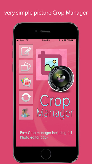 Emulate iPhone app Crop Manager Crop/Edit Photo using MyAndroid