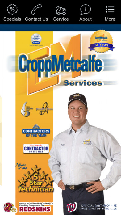 Emulate iPhone app CroppMetcalfe using MyAndroid