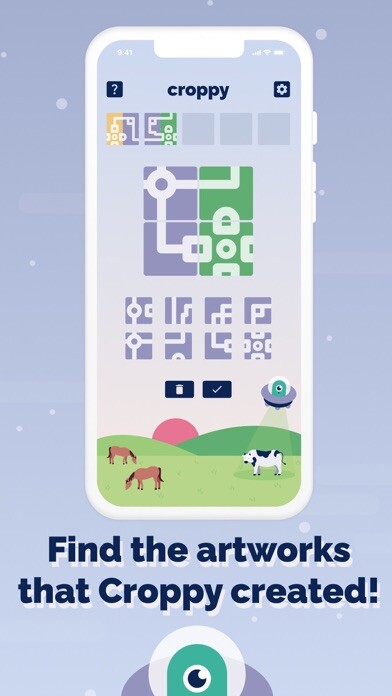 Emulate iPhone app Croppy - Tile Game using MyAndroid Emulate iPhone app Croppy - Tile Game using MyAndroid