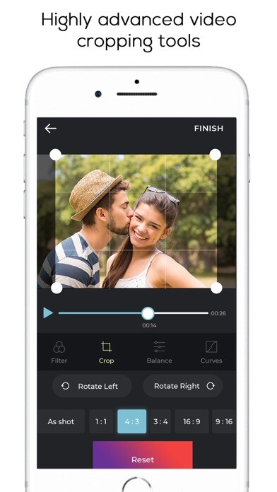 Emulate iPhone app Crop Video Cropper and Cutter using MyAndroid