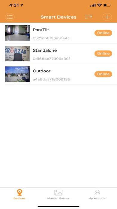Emulate iPhone app Crorzar Cameras using MyAndroid