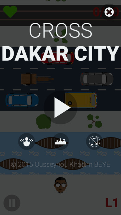 Emulate iPhone app Cross Dakar City using MyAndroid