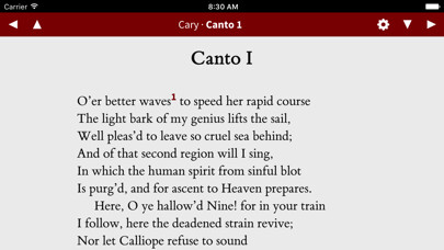 Emulate iPhone app Cross Dante Purgatorio using MyAndroid Emulate iPhone app Cross Dante Purgatorio using MyAndroid