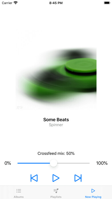 Emulate iPhone app Crossfeed Music Player using MyAndroid Emulate iPhone app Crossfeed Music Player using MyAndroid