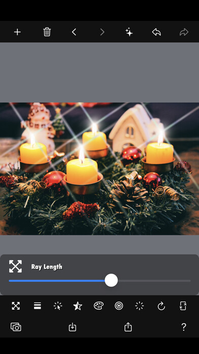 Emulate iPhone app Cross Filter using MyAndroid