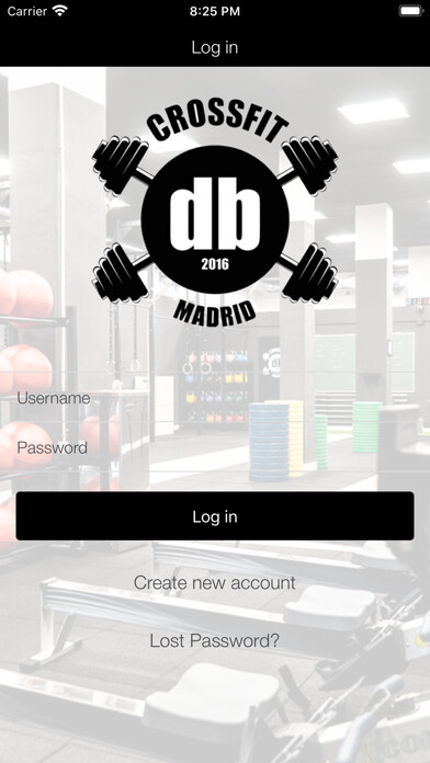 Emulate iPhone app Crossfit db using MyAndroid