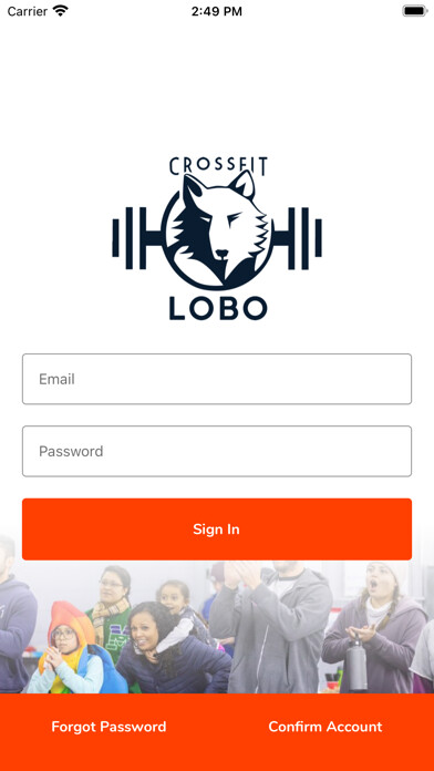 Emulate iPhone app CrossFit Lobo using MyAndroid