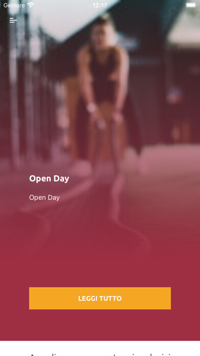 Emulate iPhone app CrossFit Macerata using MyAndroid