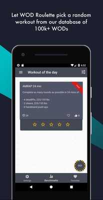 Emulate Android APK Crossfit WOD Roulette