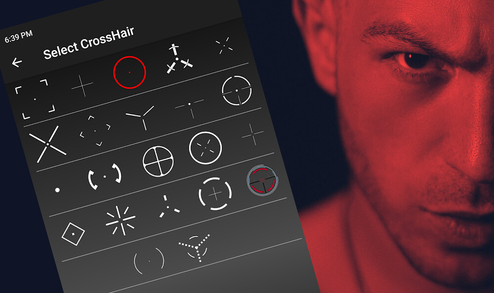 Run android online APK Crosshair Custom Aim (Safe) from MyAndroid or emulate Crosshair Custom Aim (Safe) using MyAndroid