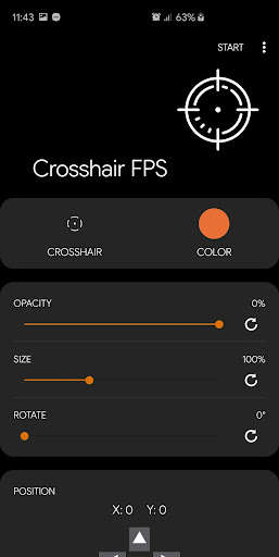 Run android online APK Crosshair for FPS Games from MyAndroid or emulate Crosshair for FPS Games using MyAndroid