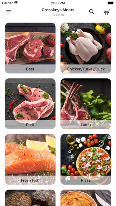Emulate iPhone app Crosskeys Meats using MyAndroid Emulate iPhone app Crosskeys Meats using MyAndroid
