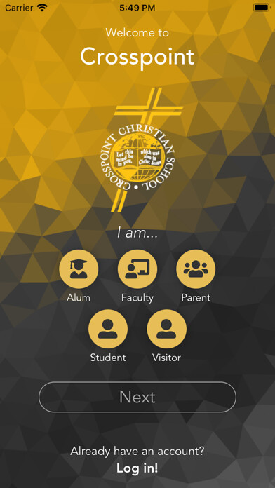 Emulate iPhone app Crosspoint Christian School using MyAndroid Emulate iPhone app Crosspoint Christian School using MyAndroid