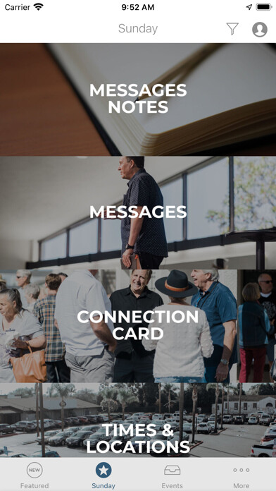 Emulate iPhone app CrossPoint Church HB using MyAndroid