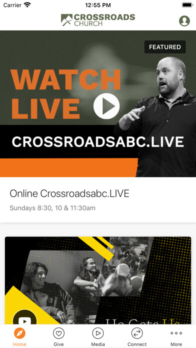 Emulate iPhone app Crossroads Church ABC using MyAndroid Emulate iPhone app Crossroads Church ABC using MyAndroid