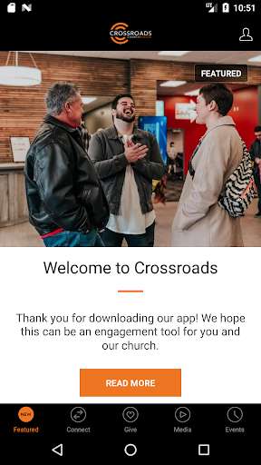 Run android online APK Crossroads Church - NC from MyAndroid or emulate Crossroads Church - NC using MyAndroid