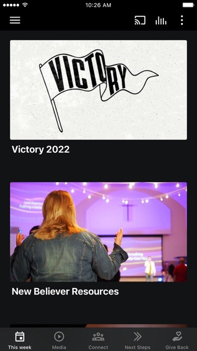 Emulate iPhone app Crossroads Fellowship - NC using MyAndroid Emulate iPhone app Crossroads Fellowship - NC using MyAndroid