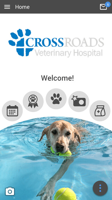 Emulate iPhone app Crossroads Vet Hospital using MyAndroid Emulate iPhone app Crossroads Vet Hospital using MyAndroid
