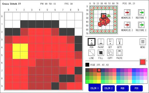 Run android online APK Cross Stitch 77 from MyAndroid or emulate Cross Stitch 77 using MyAndroid