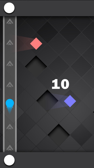 Emulate iPhone app Cross The Road One Tap Game using MyAndroid