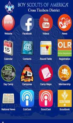 Emulate Android APK Cross Timbers District BSA