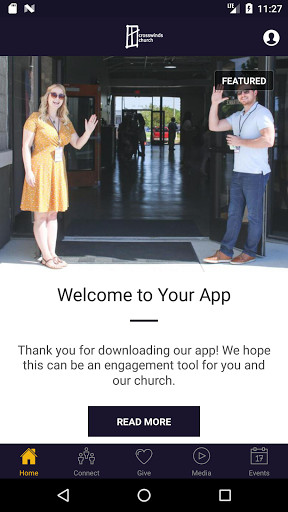 Run android online APK Crosswinds Church Oronoco from MyAndroid or emulate Crosswinds Church Oronoco using MyAndroid