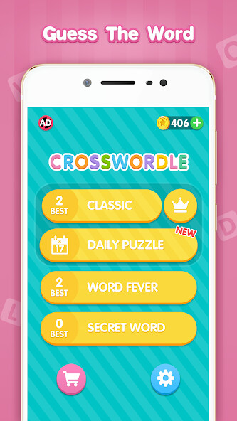 Run android online APK Crosswordle - Word Games from MyAndroid or emulate Crosswordle - Word Games using MyAndroid