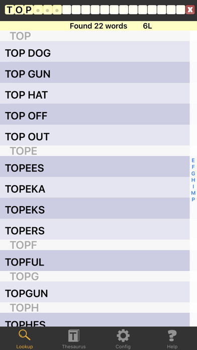 Emulate iPhone app Crossword Lookup using MyAndroid Emulate iPhone app Crossword Lookup using MyAndroid