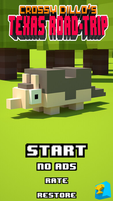 Emulate iPhone app Crossy Dillos Texas Road-Trip using MyAndroid
