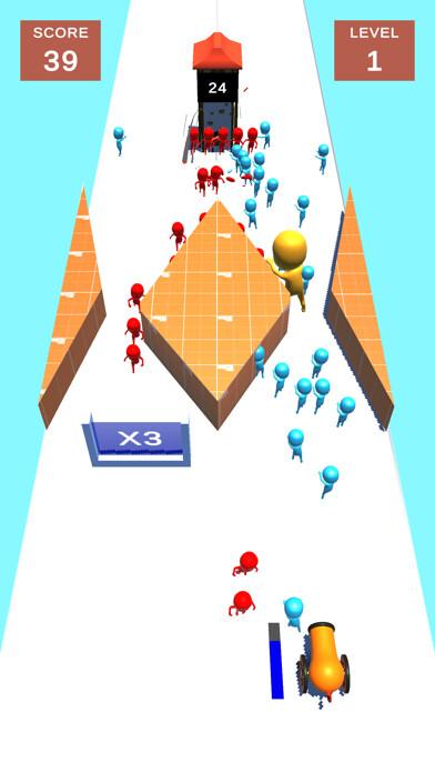 Emulate iPhone app Crowd Chaotic Battle! using MyAndroid Emulate iPhone app Crowd Chaotic Battle! using MyAndroid