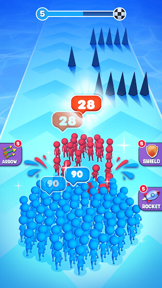 Run android online APK Crowd Clash - Crowd Runner from MyAndroid or emulate Crowd Clash - Crowd Runner using MyAndroid