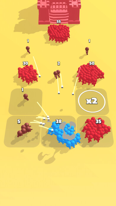 Emulate iPhone app Crowd Conquer using MyAndroid
