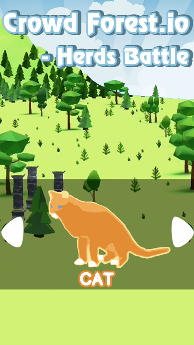 Emulate iPhone app Crowd Forest.io - Herds Battle using MyAndroid
