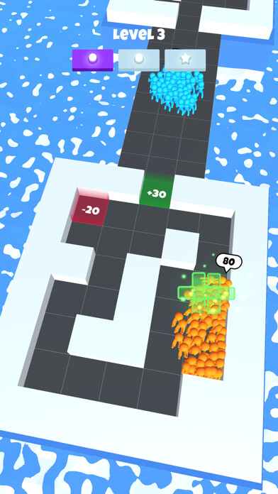 Emulate iPhone app Crowd Maze 3D using MyAndroid Emulate iPhone app Crowd Maze 3D using MyAndroid