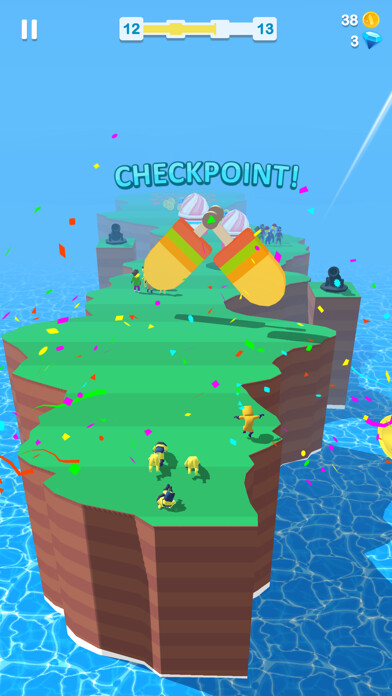 Run android online APK Crowd Run 3D from MyAndroid or emulate Crowd Run 3D using MyAndroid