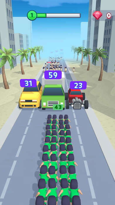 Emulate iPhone app Crowd Run Over using MyAndroid Emulate iPhone app Crowd Run Over using MyAndroid