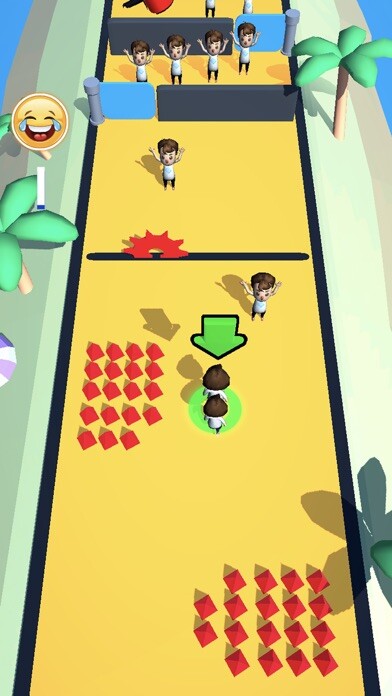Emulate iPhone app Crowd Run! using MyAndroid