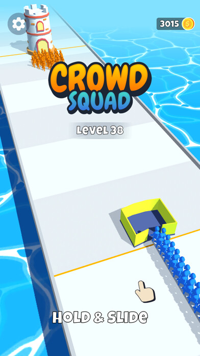 Emulate iPhone app Crowd Squad using MyAndroid