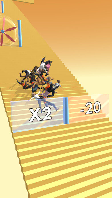 Emulate iPhone app Crowd Stair Fall using MyAndroid Emulate iPhone app Crowd Stair Fall using MyAndroid