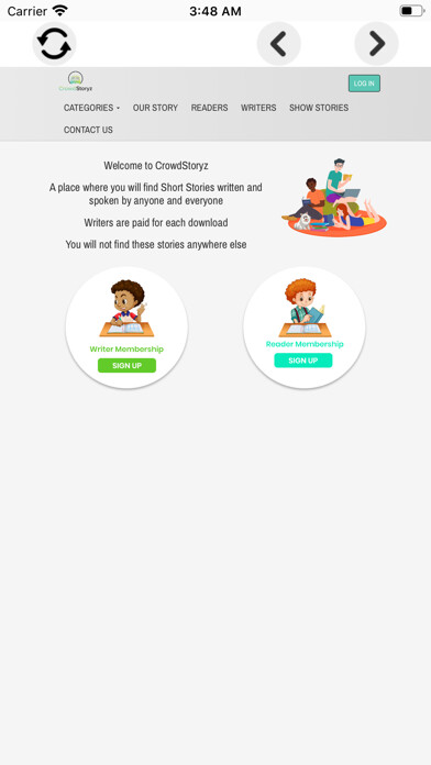 Emulate iPhone app CrowdStoryz using MyAndroid