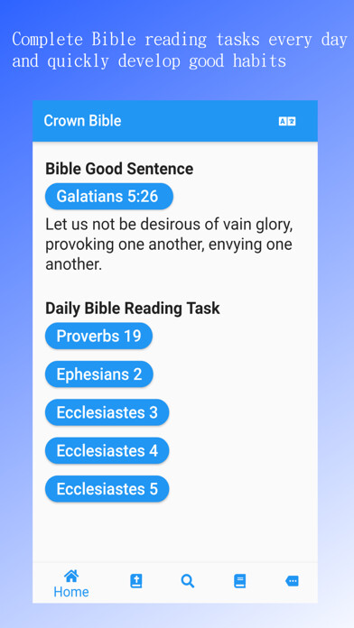 Emulate iPhone app Crown Bible(KJV) Listen&Read using MyAndroid Emulate iPhone app Crown Bible(KJV) Listen&Read using MyAndroid