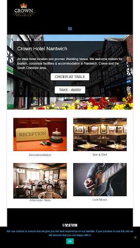 Run android online APK Crown Hotel Nantwich from MyAndroid or emulate Crown Hotel Nantwich using MyAndroid