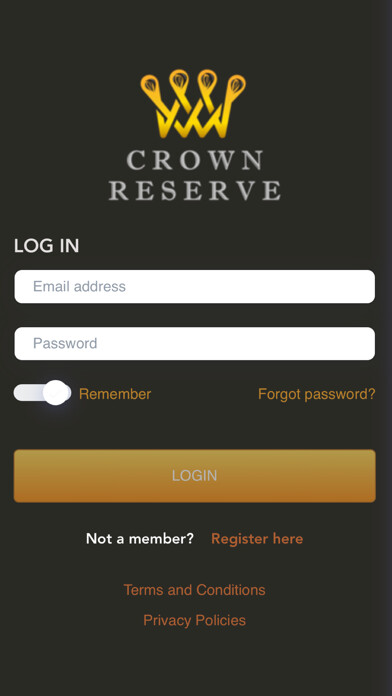 Emulate iPhone app CrownReserve using MyAndroid Emulate iPhone app CrownReserve using MyAndroid